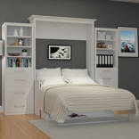 Xtraroom Avalon Queen Portrait Wall Bed with Two Towers | Wayfair